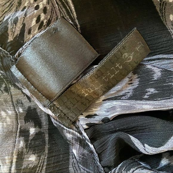 Full Tilt women’s black and grey Blouse, size L - Picture 5 of 7